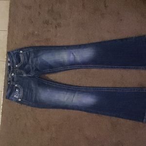 Miss Me Jeans, Smoke Free Home , Size 24 Signature Boot Cut .